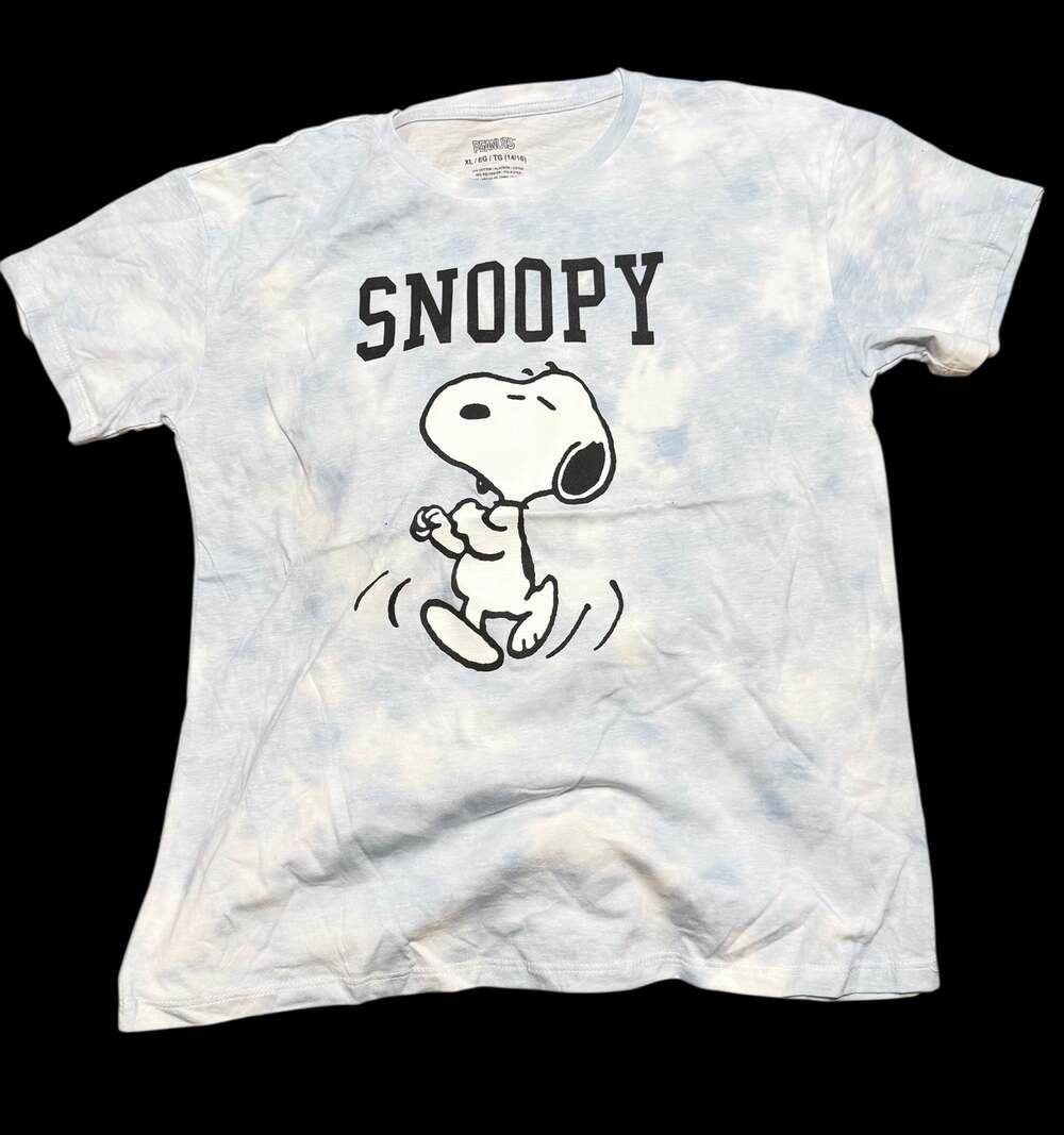 Peanuts Snoopy Joe Cool Tie-Dye Short Sleeve T-Shirt